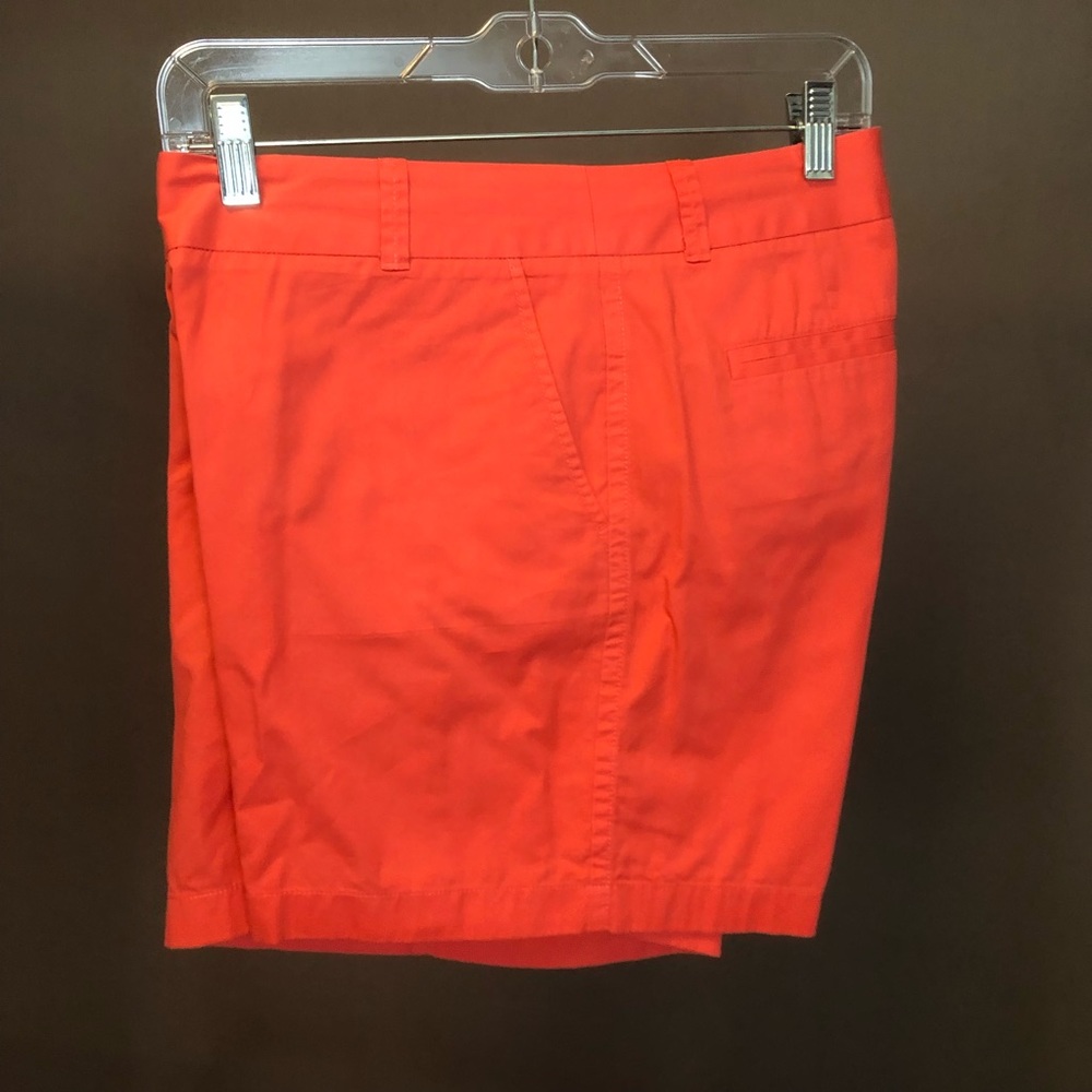 J Crew Coral Broken - In Chino Short